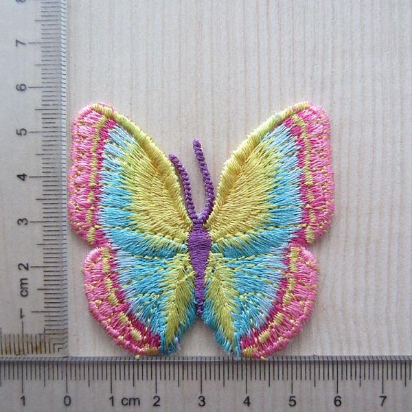 PandaHall Butterfly Shape Computerized Embroidery Cloth Iron on/Sew on Patches, Costume Accessories, Pale Violet Red, 60x70mm Cloth...
PandaHall Butterfly Shape Computerized Embroidery Cloth Iron on/Sew on Patches, Costume Accessories, Pale Violet Red, 60x70mm Cloth...