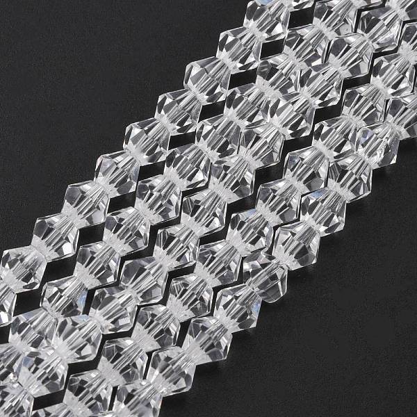 PandaHall Clear Faceted Glass Bicone Beads Strands, 6x6mm, Hole: 1.2mm, about 47~48pcs/strand, 10.24 inch~10.43 inch(26~26.5cm) Glass Bicone...
PandaHall Clear Faceted Glass Bicone Beads Strands, 6x6mm, Hole: 1.2mm, about 47~48pcs/strand, 10.24 inch~10.43 inch(26~26.5cm) Glass Bicone...