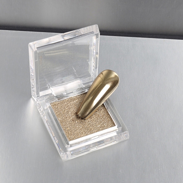 PandaHall Shiny Nail Glitter Powder, Mirror Effect, Powder Starlight Pigment Decoration, with 1pc Brushes(Free), Light Yellow, 35x35x13mm...
PandaHall Shiny Nail Glitter Powder, Mirror Effect, Powder Starlight Pigment Decoration, with 1pc Brushes(Free), Light Yellow, 35x35x13mm...