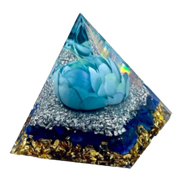 PandaHall Orgonite Pyramid Resin Energy Generators, Gemstone Chips Inside for Home Office Desk Decoration, Deep Sky Blue, 50mm Resin Pyramid
PandaHall Orgonite Pyramid Resin Energy Generators, Gemstone Chips Inside for Home Office Desk Decoration, Deep Sky Blue, 50mm Resin Pyramid