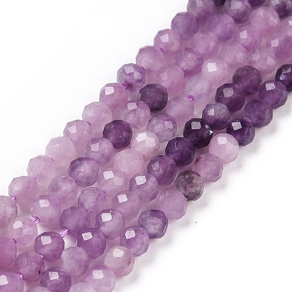 PandaHall Natural Lepidolite/Purple Mica Stone Beads Strands, Gradient Style, Faceted, Round, 3mm, Hole: 0.6mm, about 126pcs/strand, 15.16...
PandaHall Natural Lepidolite/Purple Mica Stone Beads Strands, Gradient Style, Faceted, Round, 3mm, Hole: 0.6mm, about 126pcs/strand, 15.16...