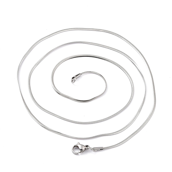 PandaHall 304 Stainless Steel Herringbone Chain Necklaces, with Lobster Claw Clasps, Stainless Steel Color, 25.9 inch(65.8cm), 1.5mm 304...
PandaHall 304 Stainless Steel Herringbone Chain Necklaces, with Lobster Claw Clasps, Stainless Steel Color, 25.9 inch(65.8cm), 1.5mm 304...
