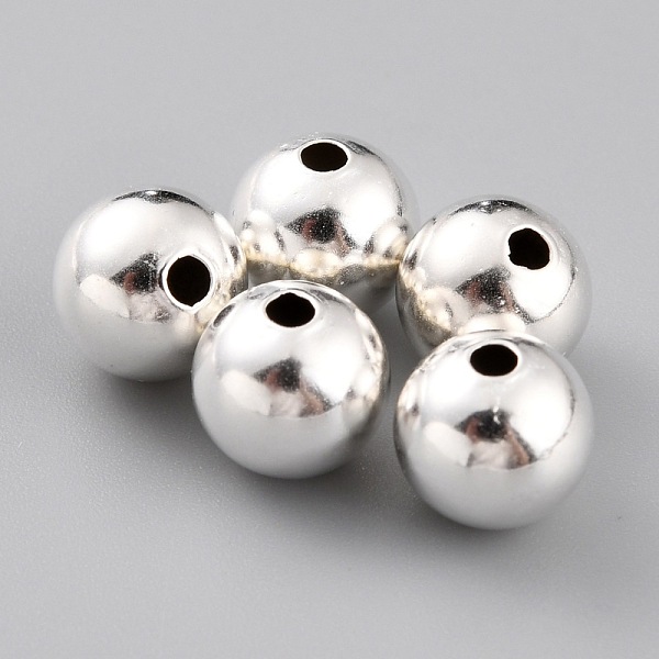 PandaHall Brass Beads, Long-Lasting Plated, Round, 925 Sterling Silver Plated, 8mm, Hole: 1.8mm Brass Round
PandaHall Brass Beads, Long-Lasting Plated, Round, 925 Sterling Silver Plated, 8mm, Hole: 1.8mm Brass Round