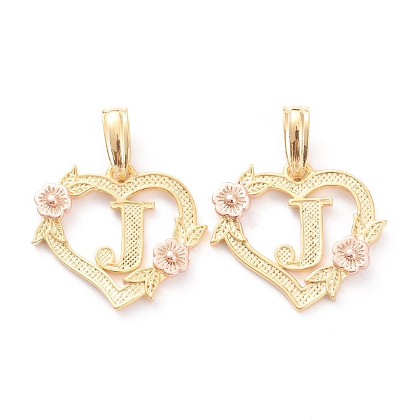 PandaHall Real 18K Gold Plated Brass Pendants, Heart with Alphabet, Letter.J, 18x20x3mm, Hole: 6.5x3mm Brass Letter J
PandaHall Real 18K Gold Plated Brass Pendants, Heart with Alphabet, Letter.J, 18x20x3mm, Hole: 6.5x3mm Brass Letter J