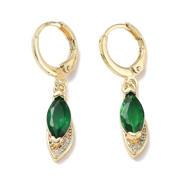 PandaHall Real 18K Gold Plated Brass Dangle Leverback Earrings, with Cubic Zirconia and Glass, Horse Eye, Green, 30.5x6mm Cubic Zirconia...
PandaHall Real 18K Gold Plated Brass Dangle Leverback Earrings, with Cubic Zirconia and Glass, Horse Eye, Green, 30.5x6mm Cubic Zirconia...