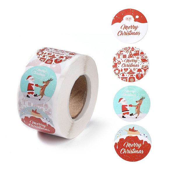 PandaHall 4 Patterns Christmas Round Dot Self Adhesive Paper Stickers Roll, Christmas Decals for Party, Decorative Presents, Red, 25mm...
PandaHall 4 Patterns Christmas Round Dot Self Adhesive Paper Stickers Roll, Christmas Decals for Party, Decorative Presents, Red, 25mm...