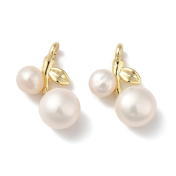 PandaHall Natural Pearl Pendants, with Rack Plating Brass Findings, Tree Charms, Real 14K Gold Plated, Seashell Color, 16x11x7mm, Hole...
PandaHall Natural Pearl Pendants, with Rack Plating Brass Findings, Tree Charms, Real 14K Gold Plated, Seashell Color, 16x11x7mm, Hole...