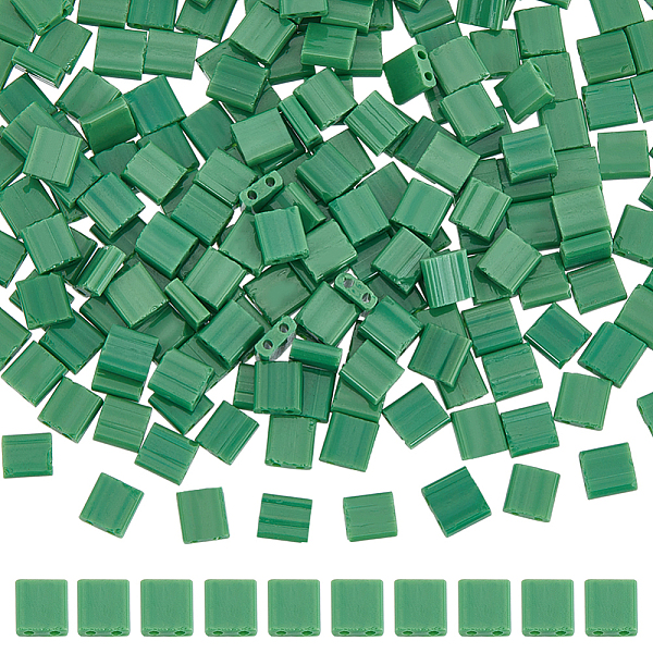 PandaHall SUNNYCLUE 240Pcs 2-Hole Baking Paint Opaque Colours Glass Seed Beads, Rectangle, Green, 5x4.5~5.5x2~2.5mm, Hole: 0.5~0.8mm Glass...
PandaHall SUNNYCLUE 240Pcs 2-Hole Baking Paint Opaque Colours Glass Seed Beads, Rectangle, Green, 5x4.5~5.5x2~2.5mm, Hole: 0.5~0.8mm Glass...