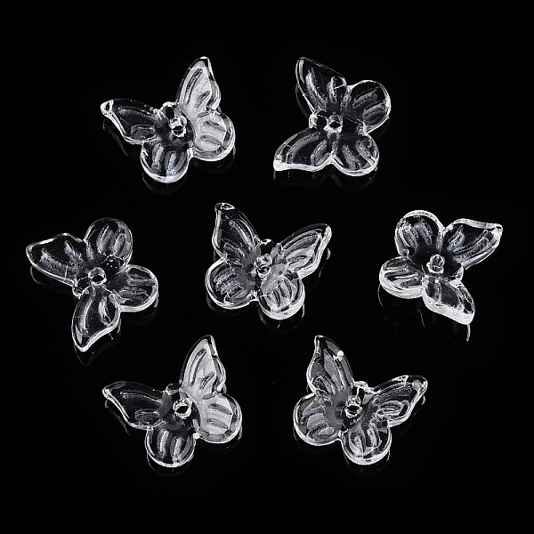 PandaHall Transparent Glass Beads, Butterfly, Clear, 9.5x11.5x3mm, Hole: 1.2mm, about 980~1000pcs/set Glass Butterfly Clear
PandaHall Transparent Glass Beads, Butterfly, Clear, 9.5x11.5x3mm, Hole: 1.2mm, about 980~1000pcs/set Glass Butterfly Clear