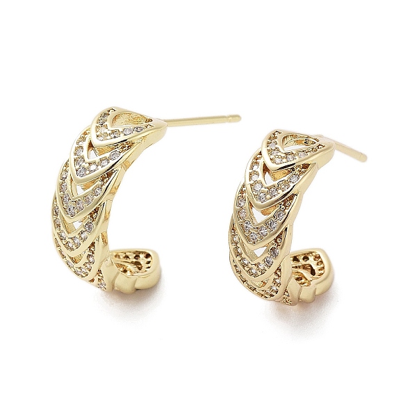 PandaHall Rack Plating Brass Micro Pave Cubic Zirconia Stud Earring, Cadmium Free & Lead Free, Long-Lasting Plated, Real 18K Gold Plated...
PandaHall Rack Plating Brass Micro Pave Cubic Zirconia Stud Earring, Cadmium Free & Lead Free, Long-Lasting Plated, Real 18K Gold Plated...