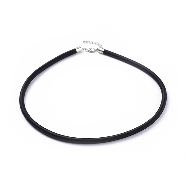 PandaHall Silk Necklace Cord, with Brass Lobster Claw Clasp and Extended Chain, Platinum, Black, 18 inch Silk Black
PandaHall Silk Necklace Cord, with Brass Lobster Claw Clasp and Extended Chain, Platinum, Black, 18 inch Silk Black