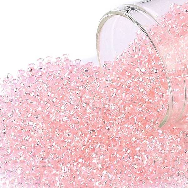 PandaHall TOHO Round Seed Beads, Japanese Seed Beads, (171) Dyed AB Ballerina Pink, 11/0, 2.2mm, Hole: 0.8mm, about 1110pcs/bottle...
PandaHall TOHO Round Seed Beads, Japanese Seed Beads, (171) Dyed AB Ballerina Pink, 11/0, 2.2mm, Hole: 0.8mm, about 1110pcs/bottle...