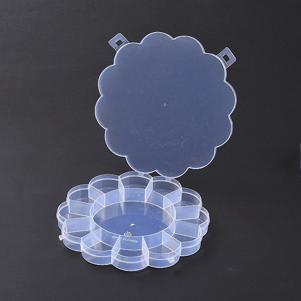 PandaHall Sunflower Transparent Plastic Bead Containers, with 13 Compartments, for DIY Art Craft, Nail Diamonds, Beads Storage, Clear...
PandaHall Sunflower Transparent Plastic Bead Containers, with 13 Compartments, for DIY Art Craft, Nail Diamonds, Beads Storage, Clear...