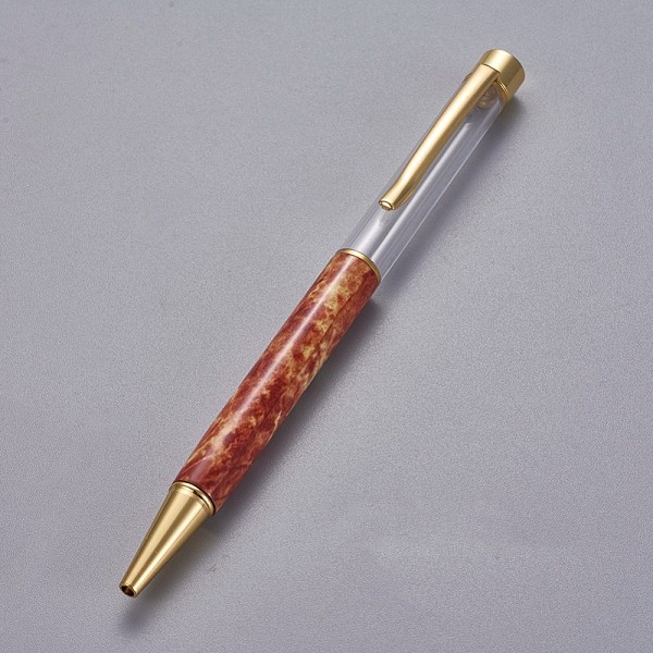 PandaHall Creative Empty Tube Ballpoint Pens, with Black Ink Pen Refill Inside, for DIY Glitter Epoxy Resin Crystal Ballpoint Pen Herbarium..., Brown
PandaHall Creative Empty Tube Ballpoint Pens, with Black Ink Pen Refill Inside, for DIY Glitter Epoxy Resin Crystal Ballpoint Pen Herbarium..., Brown