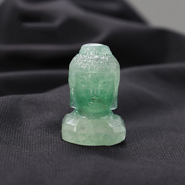PandaHall Natural Green Aventurine Healing Buddha Head Figurines, Reiki Energy Stone Display Decorations, 40x25mm Green Aventurine Others
PandaHall Natural Green Aventurine Healing Buddha Head Figurines, Reiki Energy Stone Display Decorations, 40x25mm Green Aventurine Others