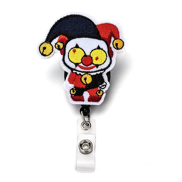 PandaHall Halloween Joker Felt & ABS Plastic Badge Reel, Retractable Badge Holder, with Iron Alligator Clip, Platinum, Colorful, 11cm, Joker...
PandaHall Halloween Joker Felt & ABS Plastic Badge Reel, Retractable Badge Holder, with Iron Alligator Clip, Platinum, Colorful, 11cm, Joker...