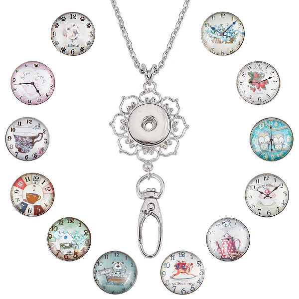PandaHall SUNNYCLUE 1 Box 12 Styles Keychain Lanyard Set Clock ID Badge Lanyards Breakaway Snap Button Lanyard Badges Holder Stainless Steel...
PandaHall SUNNYCLUE 1 Box 12 Styles Keychain Lanyard Set Clock ID Badge Lanyards Breakaway Snap Button Lanyard Badges Holder Stainless Steel...
