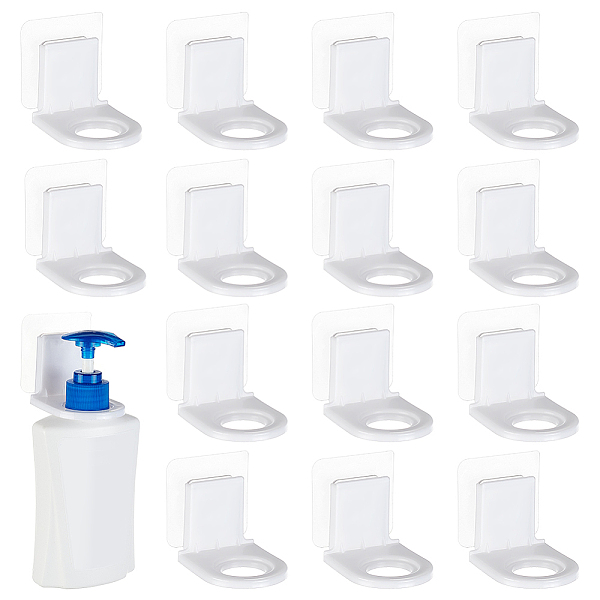 PandaHall Plastic Shower Gel Bottle Rack Hook, Shampoo Holder Hook, for Bathroom, White, 71x52x51mm, Inner Diameter: 32mm Plastic White
PandaHall Plastic Shower Gel Bottle Rack Hook, Shampoo Holder Hook, for Bathroom, White, 71x52x51mm, Inner Diameter: 32mm Plastic White
