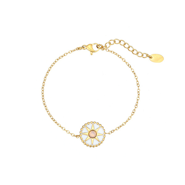PandaHall Stylish Stainless Steel Gold-Plated Cat Eye Necklace and Bracelet, Flat Round with Star Link Jewelry for Women Stainless Steel...
PandaHall Stylish Stainless Steel Gold-Plated Cat Eye Necklace and Bracelet, Flat Round with Star Link Jewelry for Women Stainless Steel...