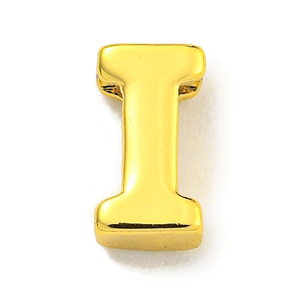 PandaHall Brass Beads, Real 18K Gold Plated, Letter I, 8x4.5x3mm, Hole: 1.4mm Brass Letter I
PandaHall Brass Beads, Real 18K Gold Plated, Letter I, 8x4.5x3mm, Hole: 1.4mm Brass Letter I
