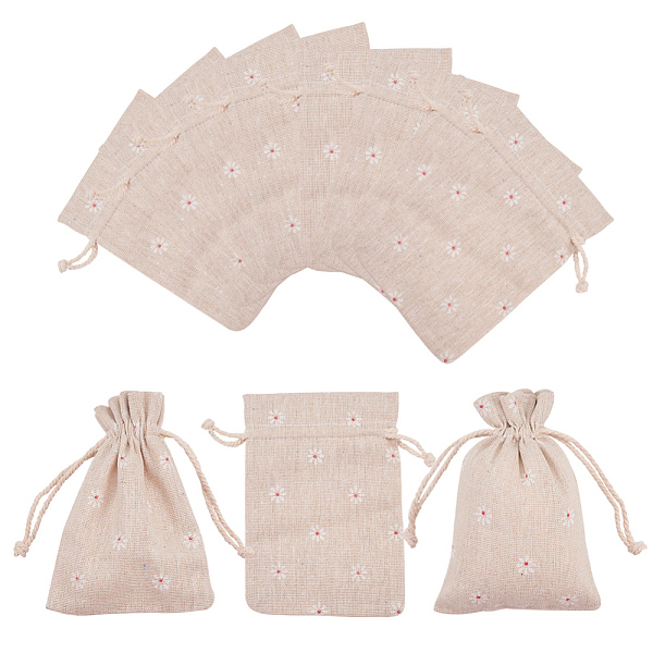 PandaHall Polycotton(Polyester Cotton) Packing Pouches Drawstring Bags, with Printed Flower, Wheat, 14x10cm Polycotton Orange
PandaHall Polycotton(Polyester Cotton) Packing Pouches Drawstring Bags, with Printed Flower, Wheat, 14x10cm Polycotton Orange