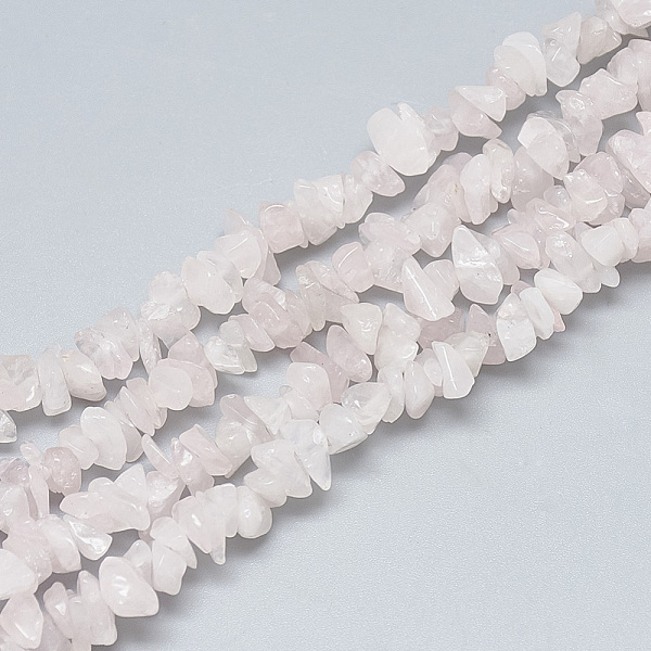 PandaHall Natural Rose Quartz Beads Strands, Chip, 3~11x3~5x1~4mm, Hole: 1mm, about 380~400pcs/strand, 33 inch Rose Quartz Chip
PandaHall Natural Rose Quartz Beads Strands, Chip, 3~11x3~5x1~4mm, Hole: 1mm, about 380~400pcs/strand, 33 inch Rose Quartz Chip