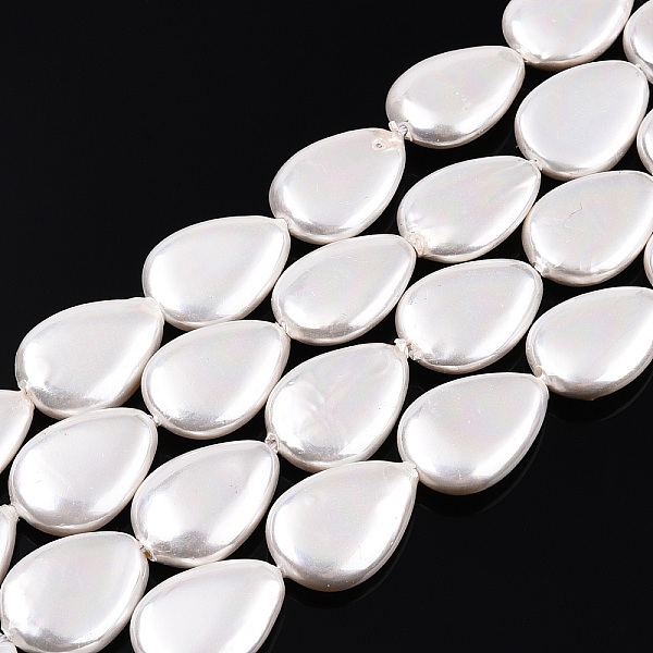 PandaHall Electroplate Natural Freshwater Shell Beads Strands, Teardrop, Creamy White, 18x13x4mm, Hole: 1mm, about 23pcs/strand, 16.14 inch..., Pink
PandaHall Electroplate Natural Freshwater Shell Beads Strands, Teardrop, Creamy White, 18x13x4mm, Hole: 1mm, about 23pcs/strand, 16.14 inch..., Pink
