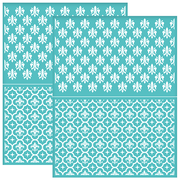PandaHall Self-Adhesive Silk Screen Printing Stencil, for Painting on Wood, DIY Decoration T-Shirt Fabric, Turquoise, Floral, 280x220mm...
PandaHall Self-Adhesive Silk Screen Printing Stencil, for Painting on Wood, DIY Decoration T-Shirt Fabric, Turquoise, Floral, 280x220mm...
