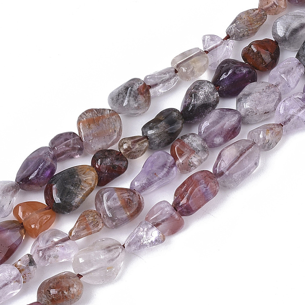 PandaHall Natural Quartz Beads Strands, Nuggets, Tumbled Stone, 5~11x5~8x3~6mm, Hole: 0.8mm, about: 52~56pcs/Strand, 15.94 inch(40.5cm)...
PandaHall Natural Quartz Beads Strands, Nuggets, Tumbled Stone, 5~11x5~8x3~6mm, Hole: 0.8mm, about: 52~56pcs/Strand, 15.94 inch(40.5cm)...