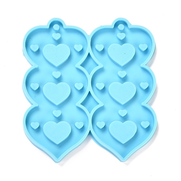 PandaHall Valentine's Day Theme DIY Pendant Silicone Molds, for Earring Makings, Resin Casting Molds, For UV Resin, Epoxy Resin Jewelry...
PandaHall Valentine's Day Theme DIY Pendant Silicone Molds, for Earring Makings, Resin Casting Molds, For UV Resin, Epoxy Resin Jewelry...