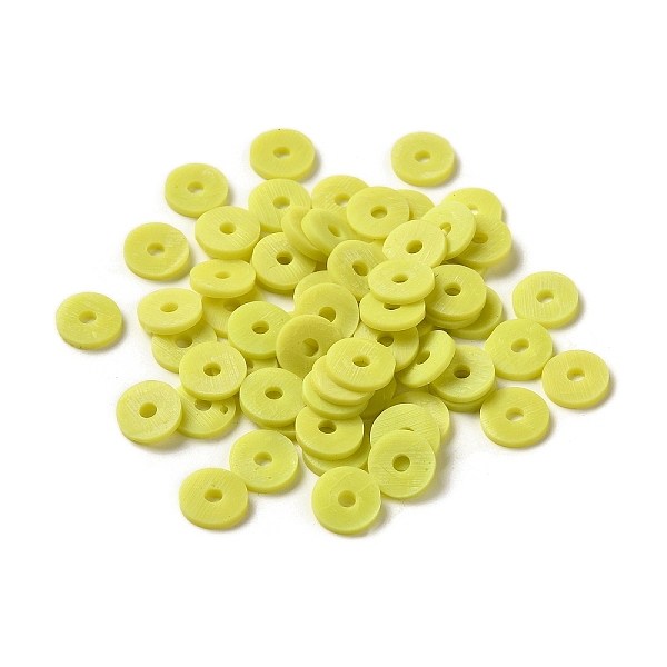 PandaHall Handmade Polymer Clay Beads, for DIY Jewelry Crafts Supplies, Disc/Flat Round, Heishi Beads, Green Yellow, 8x1mm, Hole: 1.5mm...
PandaHall Handmade Polymer Clay Beads, for DIY Jewelry Crafts Supplies, Disc/Flat Round, Heishi Beads, Green Yellow, 8x1mm, Hole: 1.5mm...