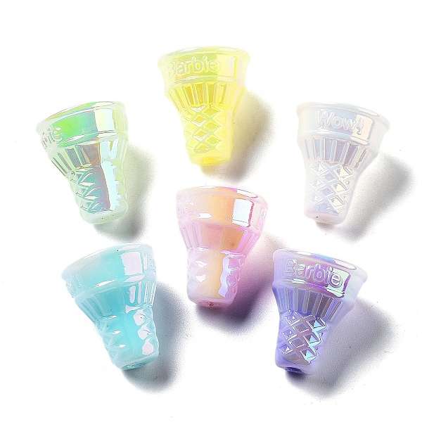 PandaHall UV Plating Acrylic Beads, Iridescent, Luminous Glow in the Dark, Ice Cream, 20.5x17.5mm, Hole: 3.2mm Acrylic Ice Cream Multicolor
PandaHall UV Plating Acrylic Beads, Iridescent, Luminous Glow in the Dark, Ice Cream, 20.5x17.5mm, Hole: 3.2mm Acrylic Ice Cream Multicolor
