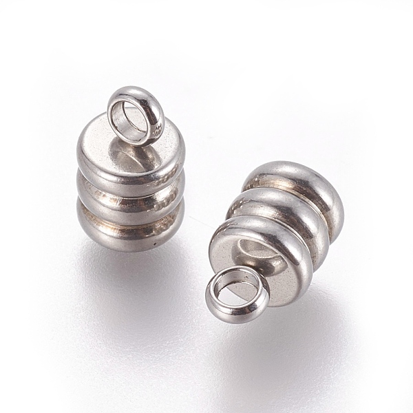 PandaHall 202 Stainless Steel Cord Ends, Stainless Steel Color, 9x6mm, Hole: 2mm, Inner Diameter: 3mm 202 Stainless Steel
PandaHall 202 Stainless Steel Cord Ends, Stainless Steel Color, 9x6mm, Hole: 2mm, Inner Diameter: 3mm 202 Stainless Steel