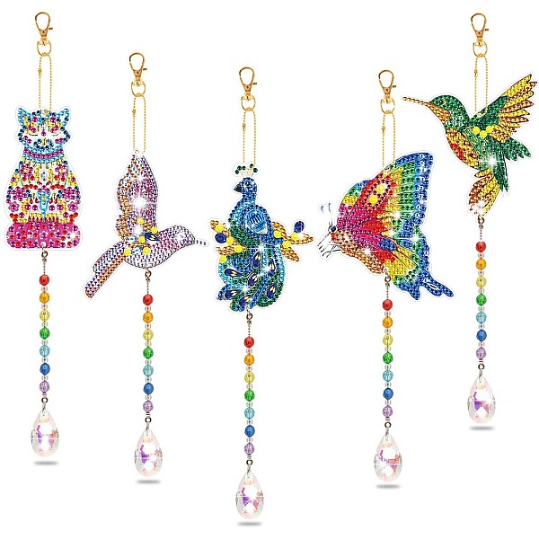 PandaHall DIY Diamond Painting Suncatchers Kit, Including Resin Rhinestones Bag, Diamond Sticky Pen, Tray Plate and Glue Clay..., Multicolor
PandaHall DIY Diamond Painting Suncatchers Kit, Including Resin Rhinestones Bag, Diamond Sticky Pen, Tray Plate and Glue Clay..., Multicolor