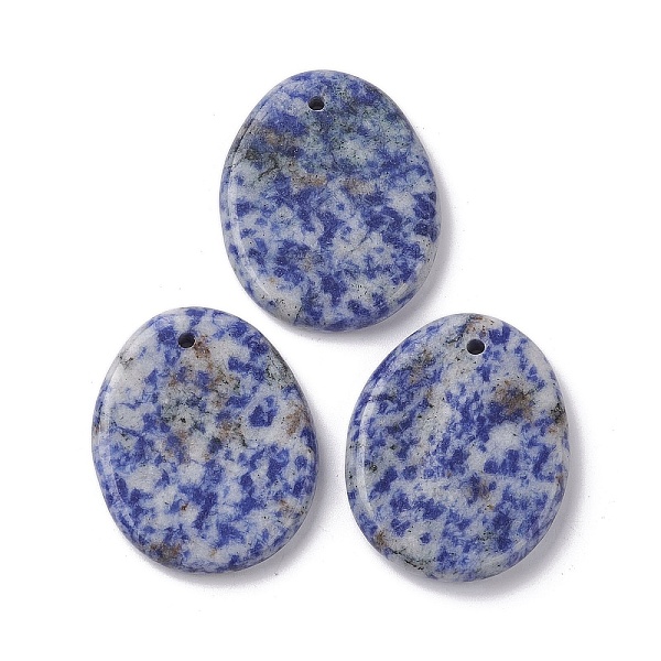 PandaHall Natural Blue Spot Jasper Pendants, Oval Charms, 40~41x32~33x6mm, Hole: 2.3~3mm Blue Spot Jasper Oval
PandaHall Natural Blue Spot Jasper Pendants, Oval Charms, 40~41x32~33x6mm, Hole: 2.3~3mm Blue Spot Jasper Oval