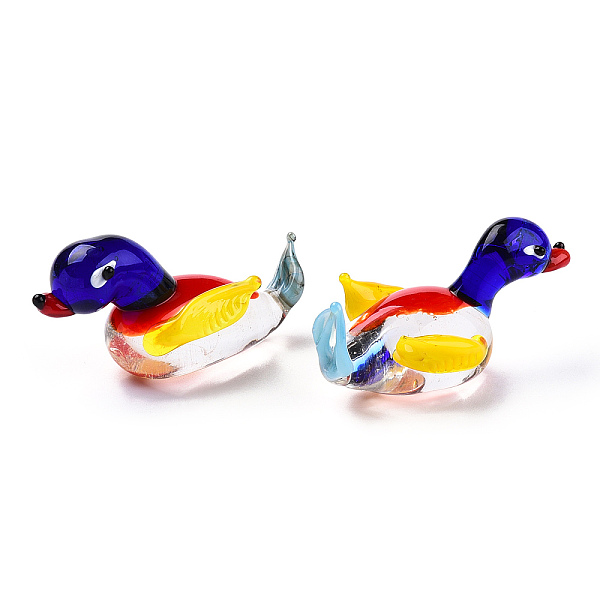 PandaHall Handmade Lampwork Home Decorations, 3D Duck Ornaments for Gift, Blue, 56~59.5x23.5~26x28.5~29.5mm Lampwork Duck Blue
PandaHall Handmade Lampwork Home Decorations, 3D Duck Ornaments for Gift, Blue, 56~59.5x23.5~26x28.5~29.5mm Lampwork Duck Blue