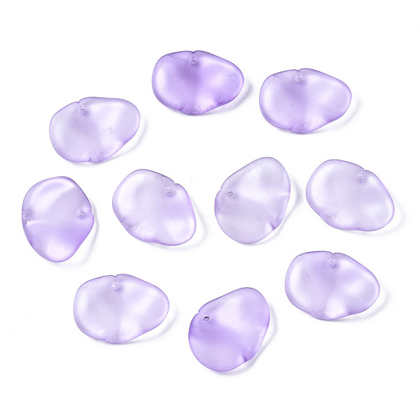 PandaHall Transparent Spray Painted Glass Pendants, Frosted, Petal, Lilac, 15x20x4mm, Hole: 1.4mm Glass Petaline Purple
PandaHall Transparent Spray Painted Glass Pendants, Frosted, Petal, Lilac, 15x20x4mm, Hole: 1.4mm Glass Petaline Purple