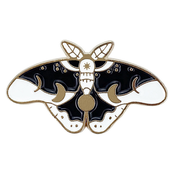 PandaHall Butterfly Enamel Pins, Alloy Brooches for Backpack Clothes, Black, 20x33mm Alloy+Enamel Butterfly Black
PandaHall Butterfly Enamel Pins, Alloy Brooches for Backpack Clothes, Black, 20x33mm Alloy+Enamel Butterfly Black