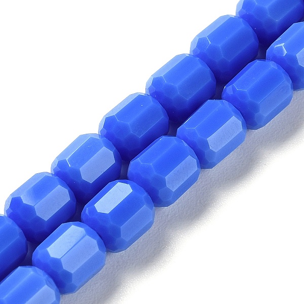 PandaHall Opaque Glass Beads Strands, Faceted Barrel, Royal Blue, 6.5~7x6mm, Hole: 1mm, about 78pcs/strand, 20.28~21.65 inch(51.5~55cm)...
PandaHall Opaque Glass Beads Strands, Faceted Barrel, Royal Blue, 6.5~7x6mm, Hole: 1mm, about 78pcs/strand, 20.28~21.65 inch(51.5~55cm)...