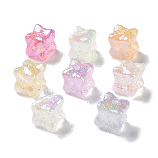 PandaHall Luminous Rainbow Iridescent Plating Transparent Acrylic Beads, Glow in the Dark Glitter Beads, Cube, Mixed Color, 12.5x12.5x13.5mm..., Multicolor
PandaHall Luminous Rainbow Iridescent Plating Transparent Acrylic Beads, Glow in the Dark Glitter Beads, Cube, Mixed Color, 12.5x12.5x13.5mm..., Multicolor