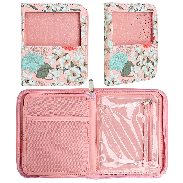PandaHall Jasmine Flower Printed Oxford Cloth Knitting Needles Cases with Clear Window, Travel Organizer Storage Bag for Knitting Needles..., Pink
PandaHall Jasmine Flower Printed Oxford Cloth Knitting Needles Cases with Clear Window, Travel Organizer Storage Bag for Knitting Needles..., Pink