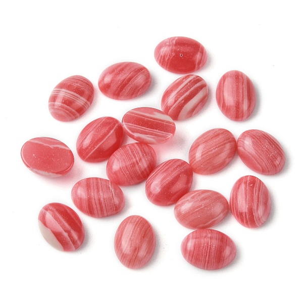 PandaHall Synthetic Rhodochrosite Cabochons, Oval, 8~8.5x6~6.5x2.5~3.5mm Rhodochrosite Oval
PandaHall Synthetic Rhodochrosite Cabochons, Oval, 8~8.5x6~6.5x2.5~3.5mm Rhodochrosite Oval