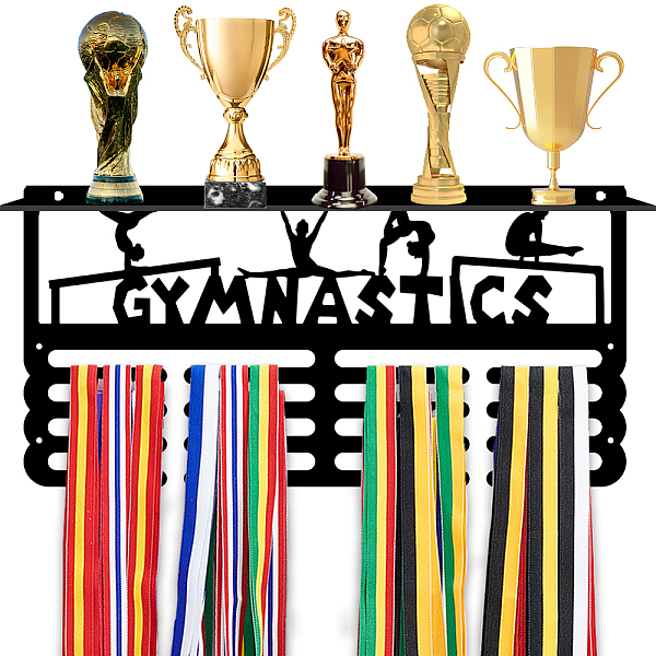PandaHall PH Medal Hanger Display with Trophy Shelf, Metal Trophy and Medal Shelf Sports Medal Wall Hanger Iron Sports Black
PandaHall PH Medal Hanger Display with Trophy Shelf, Metal Trophy and Medal Shelf Sports Medal Wall Hanger Iron Sports Black