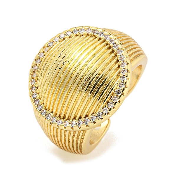 PandaHall Clear Cubic Zirconia Wide Open Cuff Ring, Brass Finger Rings for Women, Real 16K Gold Plated, 20mm Brass+Cubic Zirconia Clear
PandaHall Clear Cubic Zirconia Wide Open Cuff Ring, Brass Finger Rings for Women, Real 16K Gold Plated, 20mm Brass+Cubic Zirconia Clear