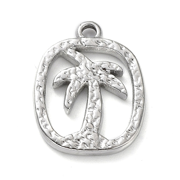PandaHall 304 Stainless Steel Pendants, Oval with Coconut Tree Charm, Stainless Steel Color, 18.5x14x2mm, Hole: 1.6mm 304 Stainless Steel...
PandaHall 304 Stainless Steel Pendants, Oval with Coconut Tree Charm, Stainless Steel Color, 18.5x14x2mm, Hole: 1.6mm 304 Stainless Steel...