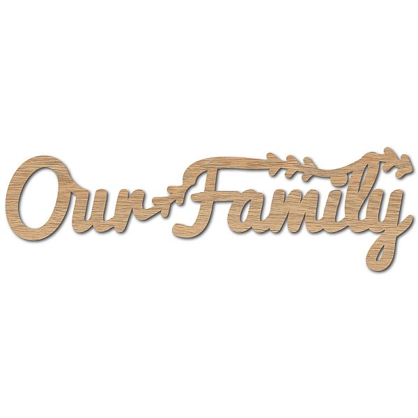 PandaHall Laser Cut Basswood Wall Sculpture, for Home Decoration Kitchen Supplies, Word Our Family, Word, 110x300x5mm Wood Word
PandaHall Laser Cut Basswood Wall Sculpture, for Home Decoration Kitchen Supplies, Word Our Family, Word, 110x300x5mm Wood Word