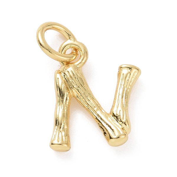 PandaHall Brass Pendants, with Jump Ring, Golden, Letter Charm, Letter N, 12x9x2mm, Hole: 3mm Brass Letter N Gold
PandaHall Brass Pendants, with Jump Ring, Golden, Letter Charm, Letter N, 12x9x2mm, Hole: 3mm Brass Letter N Gold