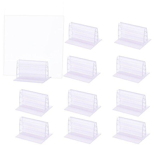 PandaHall Gorgecraft 12Pcs PVC Tag Holder, Exhibition Accessories, Clear, 3.2x5x4.3cm, 12pcs Plastic Clear
PandaHall Gorgecraft 12Pcs PVC Tag Holder, Exhibition Accessories, Clear, 3.2x5x4.3cm, 12pcs Plastic Clear