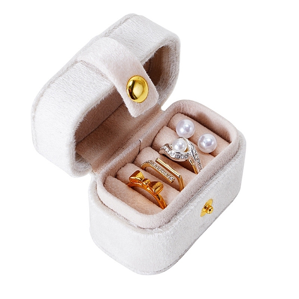 PandaHall Velvet Ring Box, Jewelry Organizer, Rectangle, White, 6.5x3.9x5cm Velvet Rectangle White
PandaHall Velvet Ring Box, Jewelry Organizer, Rectangle, White, 6.5x3.9x5cm Velvet Rectangle White