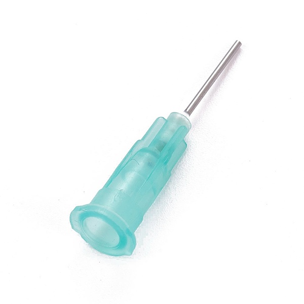 PandaHall Plastic Fluid Precision Blunt Needle Dispense Tips, Pale Turquoise, 7.5x6.5x30.5mm, Inner Diameter: 4mm, Pin: 0.8mm Plastic Cyan
PandaHall Plastic Fluid Precision Blunt Needle Dispense Tips, Pale Turquoise, 7.5x6.5x30.5mm, Inner Diameter: 4mm, Pin: 0.8mm Plastic Cyan
